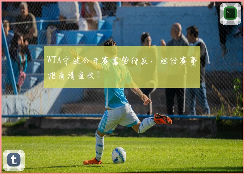 WTA宁波公开赛蓄势待发，这份赛事指南请查收！